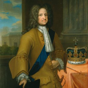 King George I, by Georg Wilhelm Lafontaine (c.1720-27) - Royal Collection © Her Majesty Queen Elizabeth II