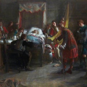 After Killiecrankie - The Death of Claverhouse by George Ogilvy Reid (1897) © Royal Scottish Academy of Art & Architecture