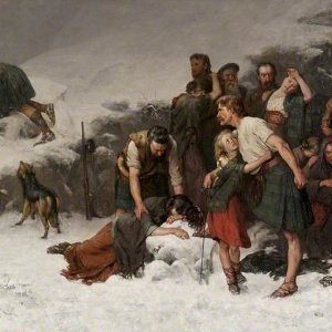 The Massacre of Glencoe, by James Hamilton (1883-1886) © Glasgow Museums